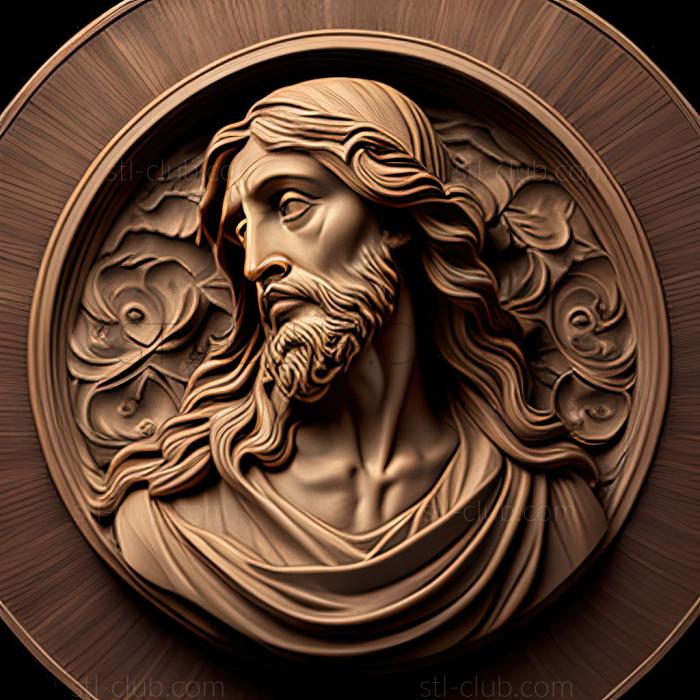 3D model st jesus (STL)